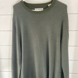 Men’s Penguin Brand Green Sweater – 100% Cotton, Worn Once I Like Brand New